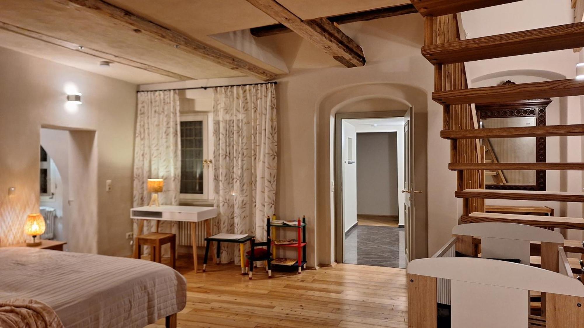 Stadtpalais Familien-Suite 4 Zimmer Mit Galerie Maximal 6 Personen Bautzen Exterior foto